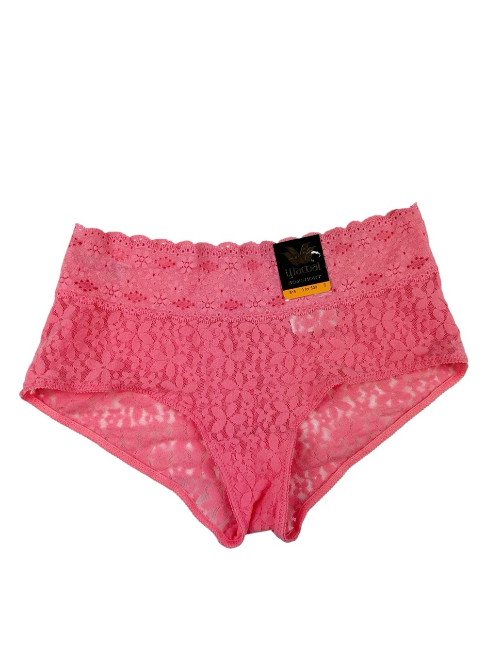 Wacoal Halo Lace Boyshort Panty Size Small